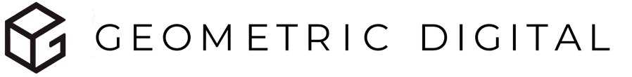 Geometric Digital wordmark — London-based premium web design and development agency